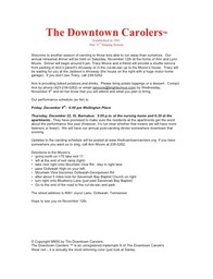 DTC Letter 2011